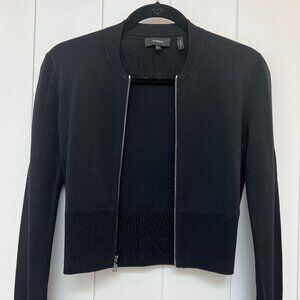 Theory shrunken knit bomber